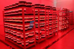 LED交通信號(hào)燈燈芯、路燈車間老化圖