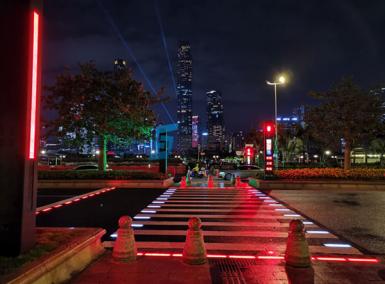 琶洲會(huì)展中心-廣州塔智慧斑馬線項(xiàng)目