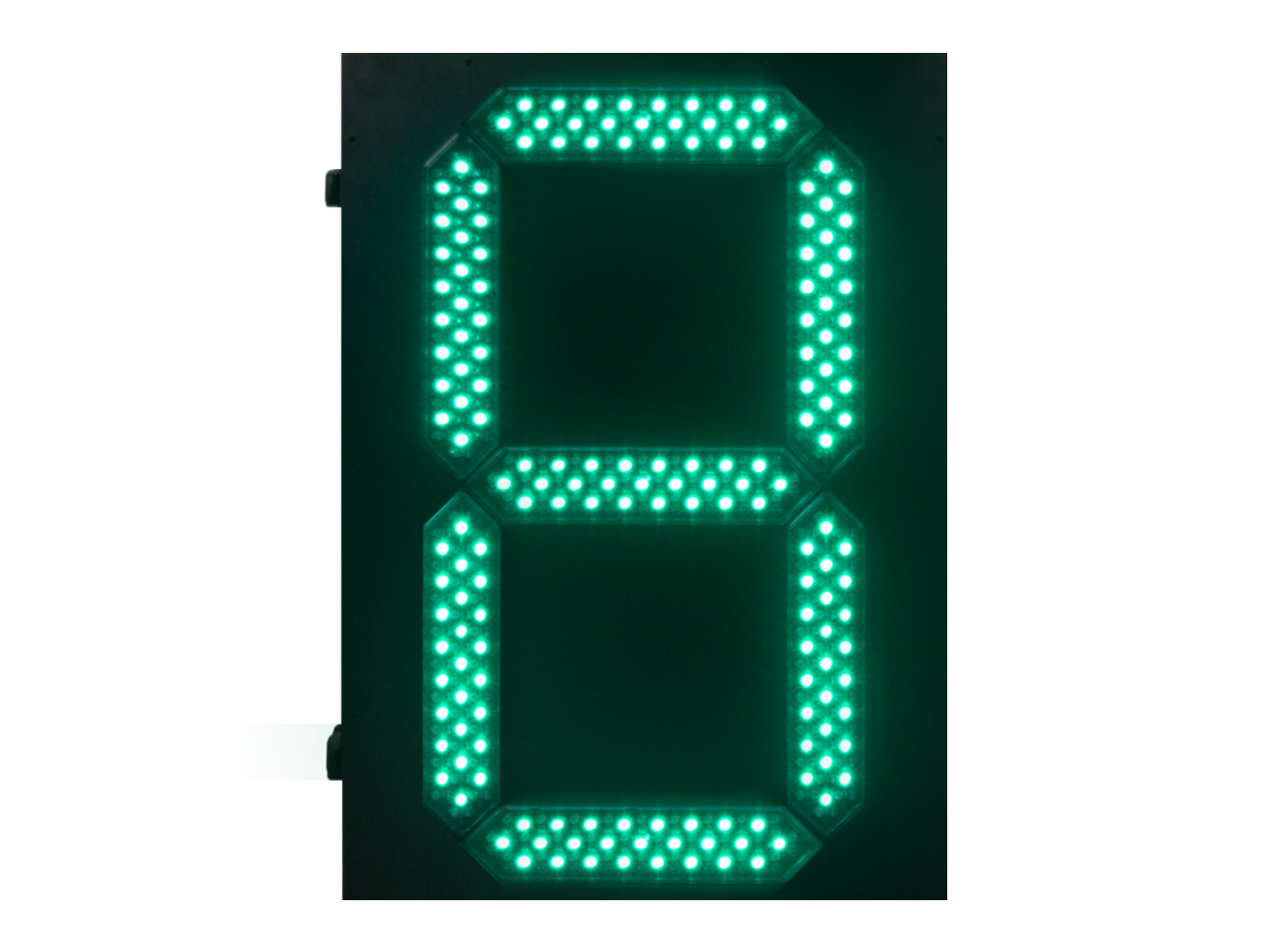 600×400個位三色倒計時器