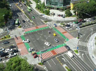 西安市主干路（咸寧路、明光路）微改造