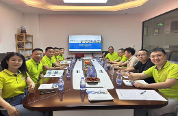 寶安區(qū)“點燃班”同學(xué)蒞臨我司指導(dǎo)、交流