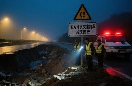 夜間高速“生死考驗(yàn)”：低能見(jiàn)度撞上地質(zhì)災(zāi)害怎么辦？